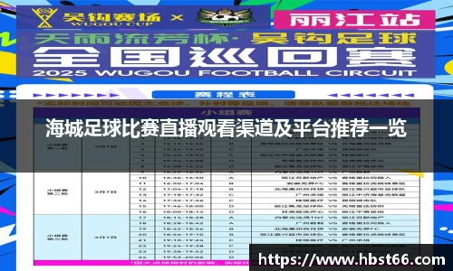 海城足球比赛直播观看渠道及平台推荐一览